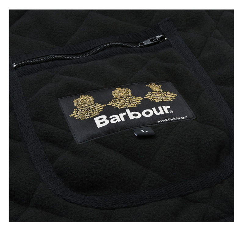 Barbour&reg; Polarquilt Zip-In Liner - BLACK image number 5